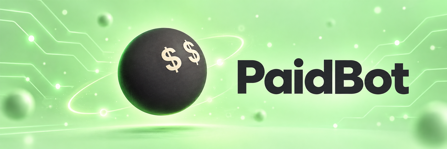 PaidBot banner